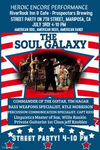 The Soul Galaxy plays on the streets of Mariposa!