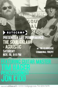 The Soul Galaxy Acoustic Campfire Meditations at AUTOCAMP
