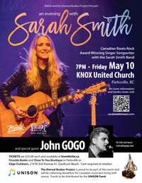Sarah Smith w/ special guest John Gogo