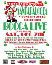 The DVB headlines Santapalooza (Toys for Tots) with tons of entertainment