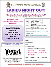 Dan Varner Acoustic @ St. Thomas More's Ladies Night 
