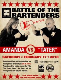 Nash FM Battle of the Bartenders/ Dan Varner Band @ Jim and Jacks!!