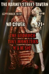 Ed & the Bedrock & Tiny Monsters w/ N8 M Sic