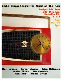 Indie Singer-Songwriter Night on the Row