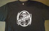 Mens T-Shirt: Brian McKenzie and Always September, Charcoal