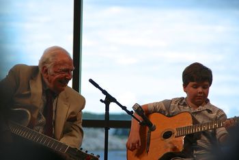 With Bucky Pizzarelli
