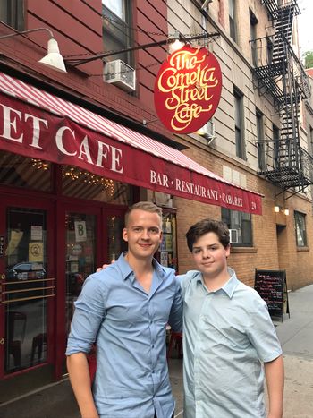 With Olli Soikelli in NYC
