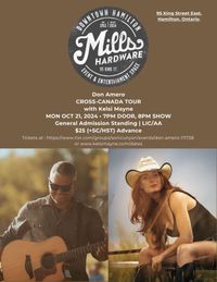 Don Amero’s Cross Canada Tour Ft. Kelsi Mayne