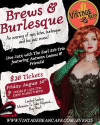 Live Jazz Brew and Burlesque Event 