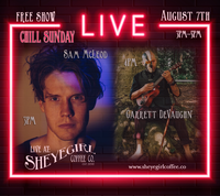 Chill Sunday - Live Music with Garrett DeVaughn, Sam McLeod and John Hughes Record Hour