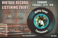 Vintage Record Listening Event featuring Billy Joel
