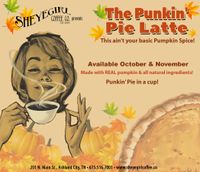 New Latte Release Date - The Punkin' Pie Latte