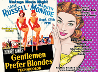 Vintage Movie Night & Dinner - "Gentlemen Prefer Blondes"