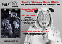 Vintage Movie & Dinner Night - "It Happened One Night"