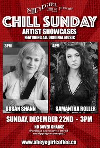 Chill Sunday featuring Original Music Artist Showcases