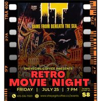 Retro Movie Night featuring Pt. 2 "It Came From Beneath The Sea"