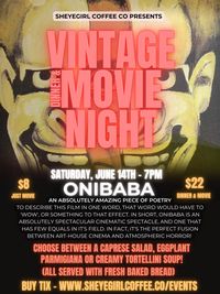 Vintage Movie Night featuring Onibaba