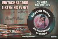 Vintage Record Listening Event featuring Crystal Gayle