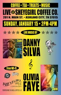 CHILL SUNDAY - Live Music w/Danny Silva & Olivia Faye 