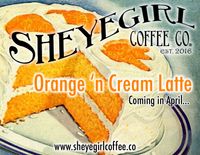 April Sip Official Release Day! Orange 'n Cream Latte