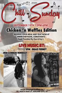 Chill Sunday with Live Music and Chicken 'n Waffles
