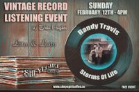 Vintage Record Listening Event featuring Randy Travis