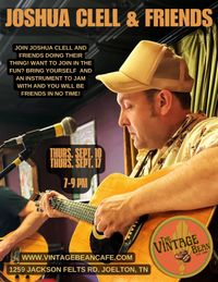 Live Music Jamming with Joshua Clell & Friends