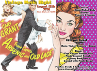 Vintage Movie & Dinner Night - "Arsenic & Old Lace"