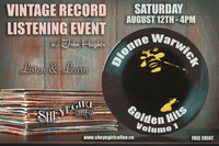 Vintage Record Listening Event featuring Dionne Warwick