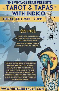 Tarot & Tapas with Indigo 