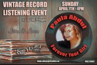 Vintage Record Listening Event featuring Paula Abdul