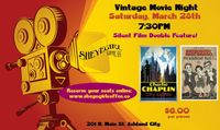 **CANCELLED** Vintage Movie Night - Silent Film Double Feature!
