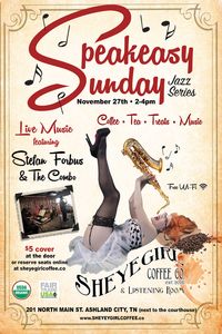 Speakeasy Sunday - Live Jazz Concert Series