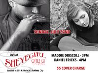 Live Music featuring Maddie Driscoll & Daniel Ericks