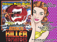 Vintage Movie Night  - "Attack of The Killer Tomatoes"