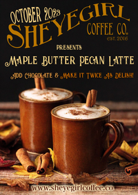 Official Release Day - Maple Butter Pecan Latte
