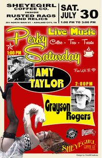 Perky Saturday - Amy Taylor & Grayson Rogers