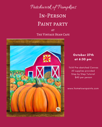 Patchwork of Pumpkins Paint Party