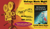 Vintage Movie Night "Valentine's Edition" - Roman Holiday