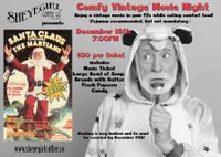 Comfy Vintage Movie Night featuring Santa Claus vs The Martians