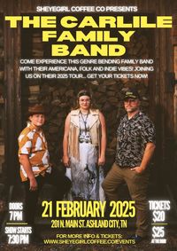 The Carlile Family Band - Live in Concert