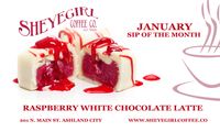 New Latte Release Date! Raspberry White Chocolate Latte