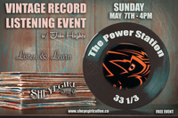 Vintage Record Listening Event with The Power Station