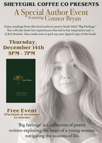 A Special Author Event Featuring Connor Bryan