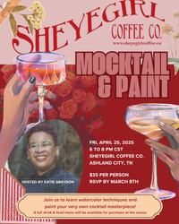 Mocktail & Paint Event
