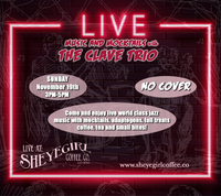 Live Jazz with The Clave Trio 