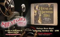 Vintage Movie Night - Showing The Original House on Haunted Hill