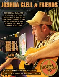Live Music Jamming with Joshua Clell & Friends