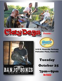 ClayDogs present:  Banjo Bones