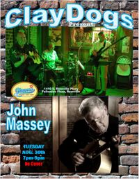 ClayDogs present:  John Massey
